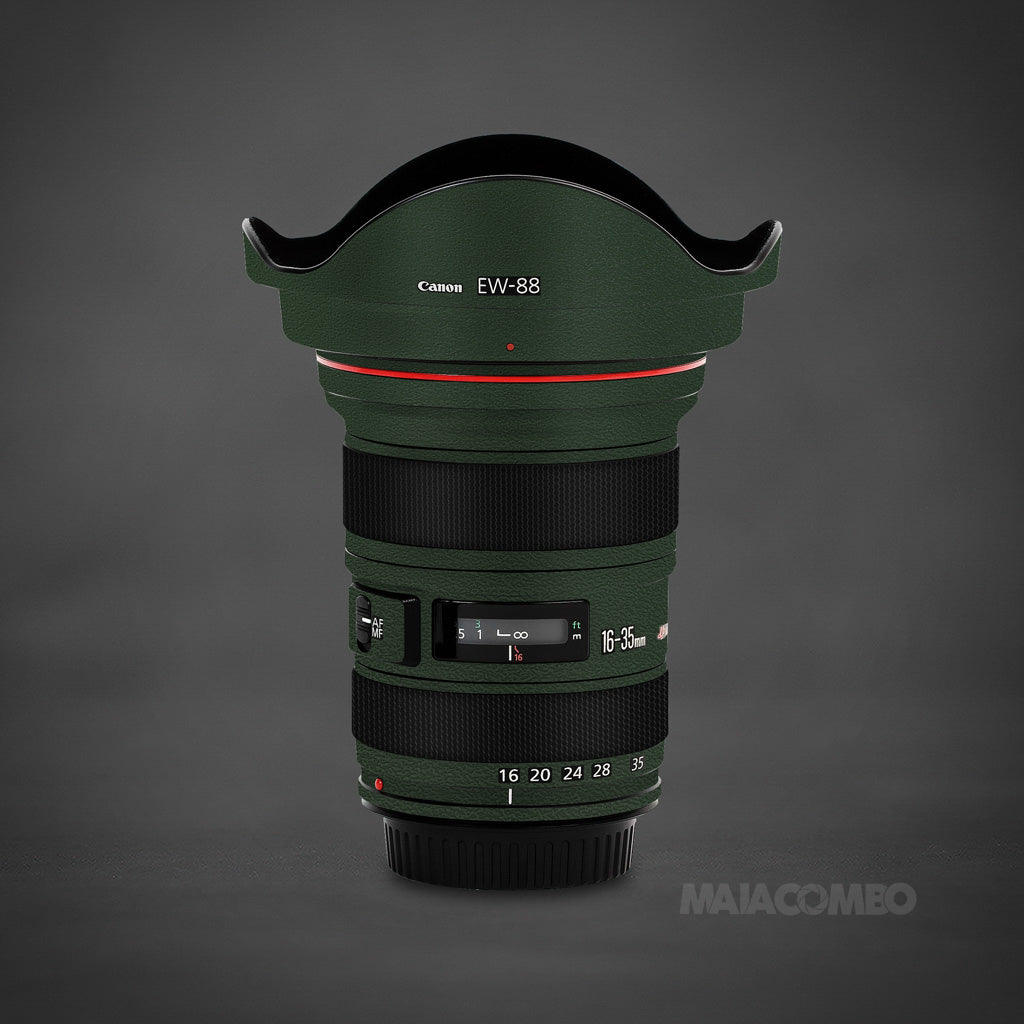 Canon EF 16-35mm F2.8L II USM Lens Skin - Green Mural - Maiacombo