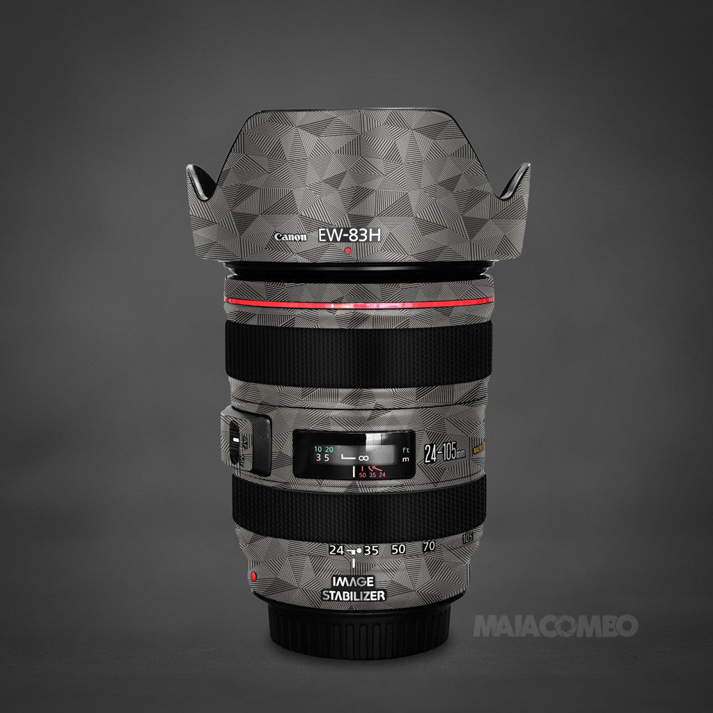 Canon EF 24-105mm F4L IS USM Lens Skin Green Mural Maiacombo