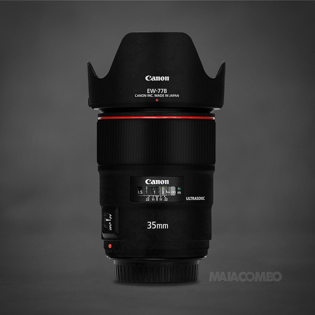 F1 4l Canon 35mm Usm Canon EF 35mm II USM Lens Skin Dark Camo