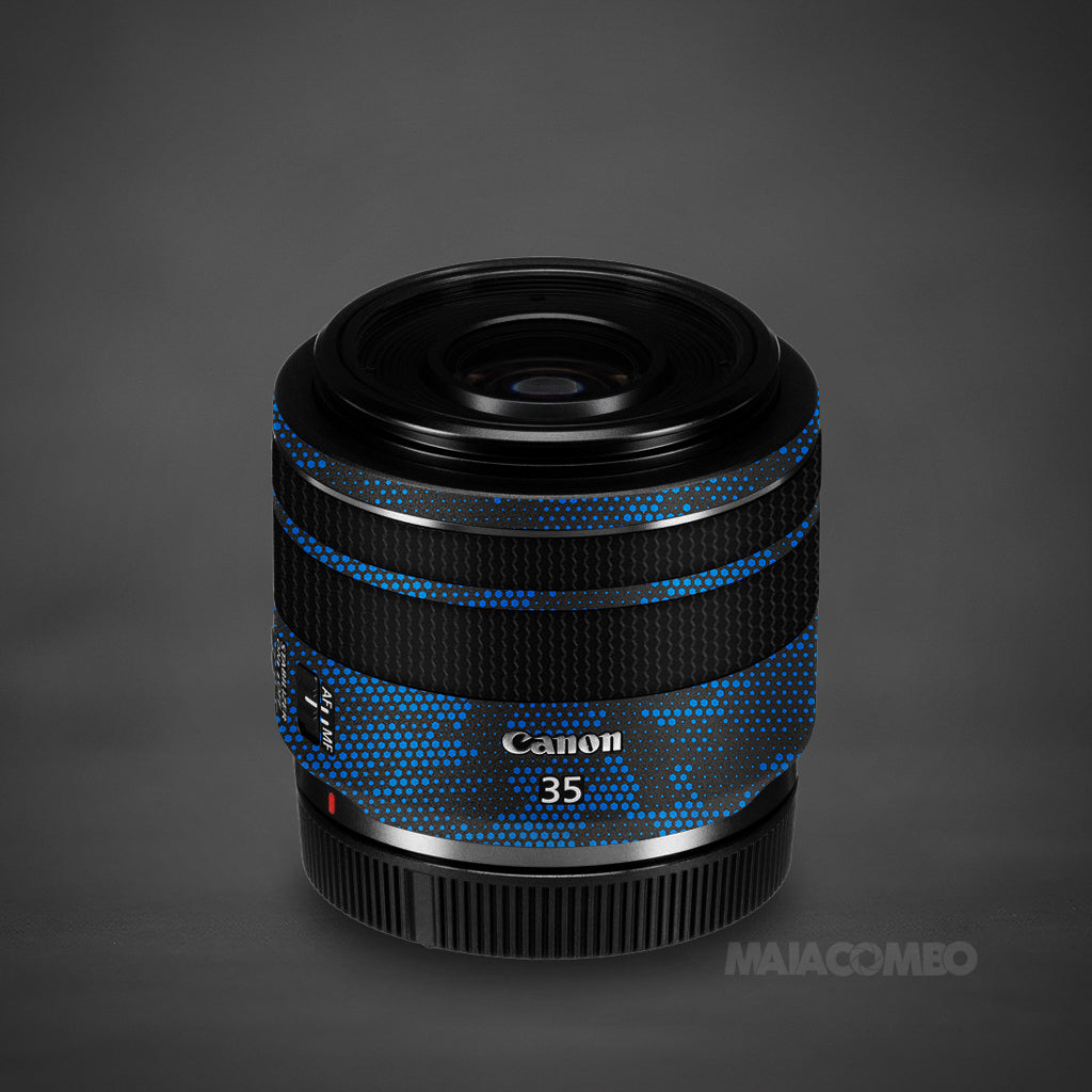 Canon RF 35mm F1.8 MACRO IS STM Lens Skin - Blue Electric - Maiacombo