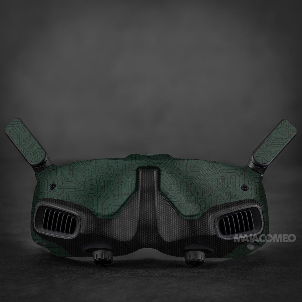 dji mavic air 2 goggles DJI Goggles 2 Skin/ Wrap Green Electric