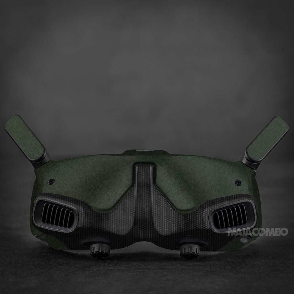 fpv goggles 2 DJI Goggles 2 Skin/ Wrap Black Brushed Titanium