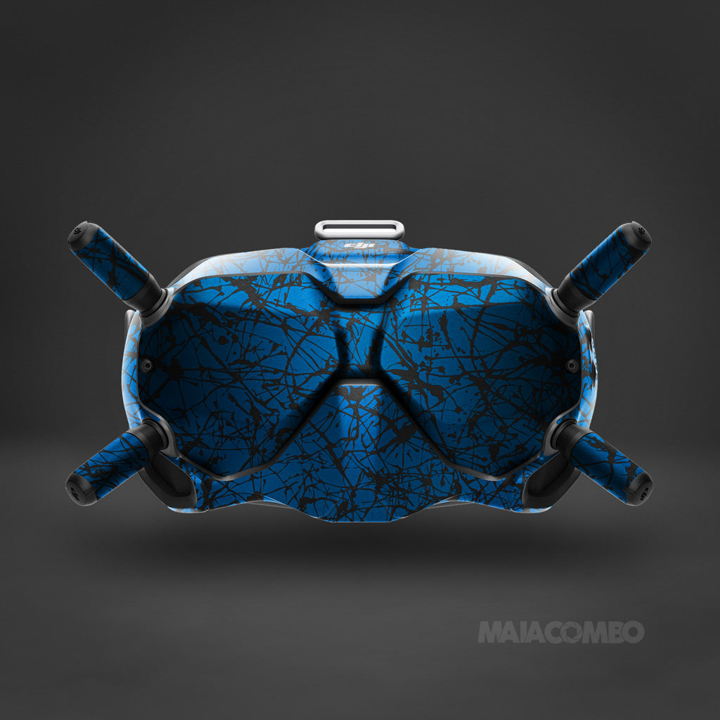 dji goggles v2 antenna FPV DJI Goggles V2, Maiacombo Skin, Maiacombo - Red Matrix