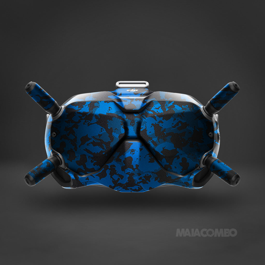 dji goggle v2 FPV Goggles V2, Maiacombo Skin, Maiacombo - Blue Camo _tab_product-specifications-2020-topstone-sora I am off to size:60cm Tactical camo wrap for