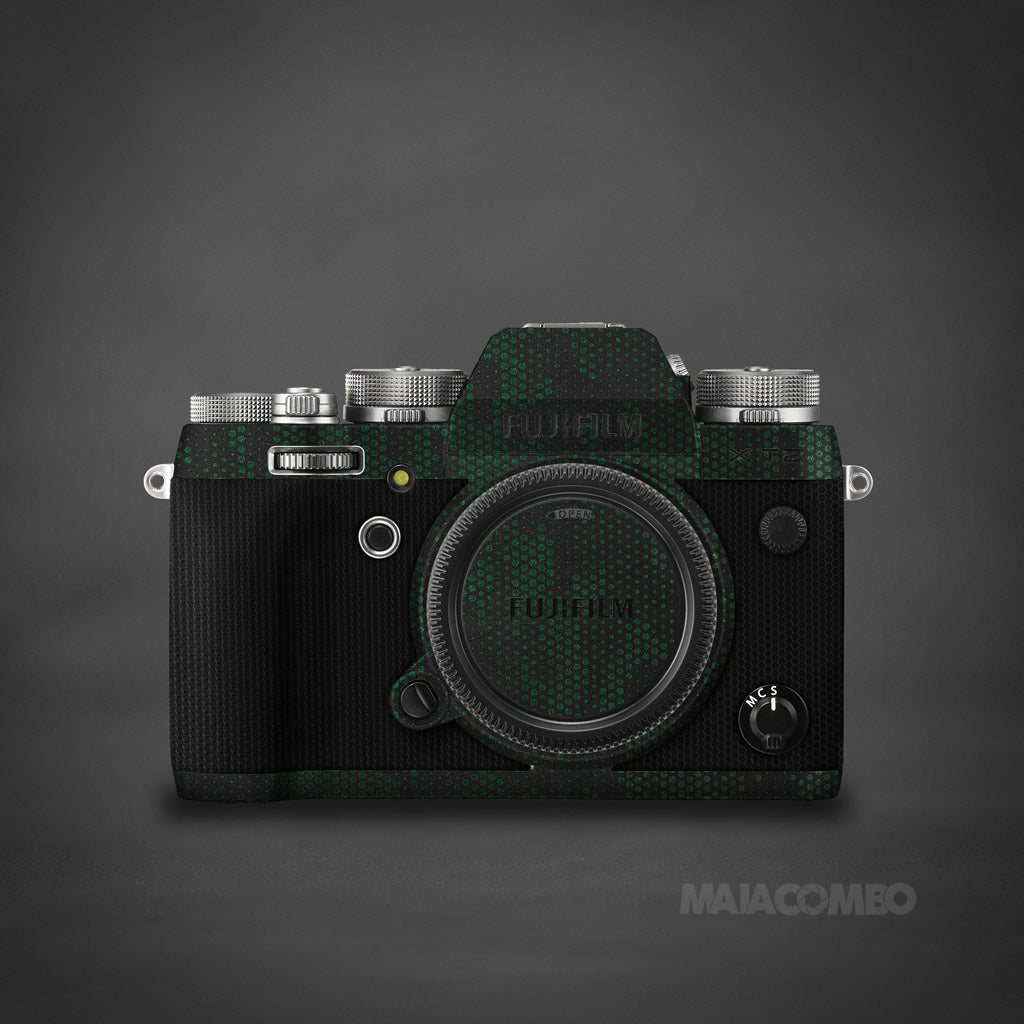 FUJIFILM X-T2 Camera Skin/ Wrap - Red Matrix / Matrix - Maiacombo