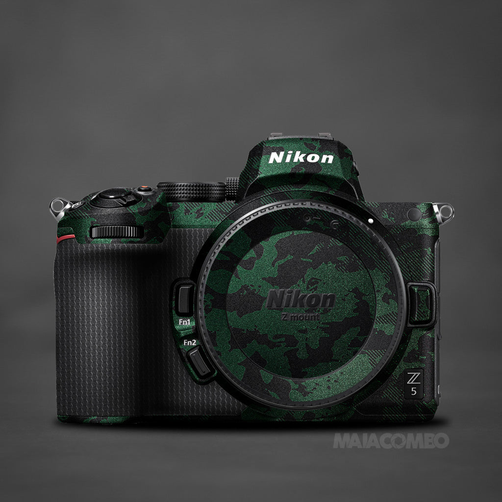 NIKON Z5 II Z5 Mark II Z5ii Camera Skin/ Wrap Midnight Green