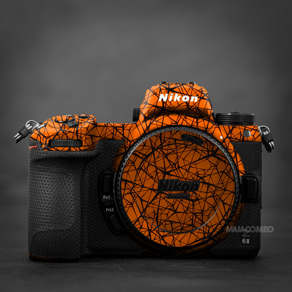 NIKON Z6II/Z62/Z7II/Z72 Camera Skin/ Wrap Orange Sqeezee