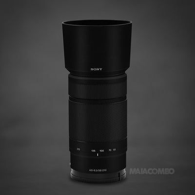 Sony E 55-210mm f/4.5-6.3 OSS Lens Skin/ Wrap