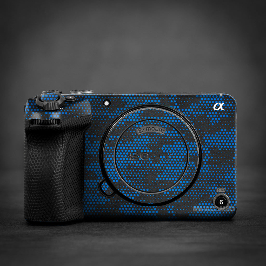 Sony FX30 Camera Skin/ Wrap - Dark Camo / Matrix - Maiacombo