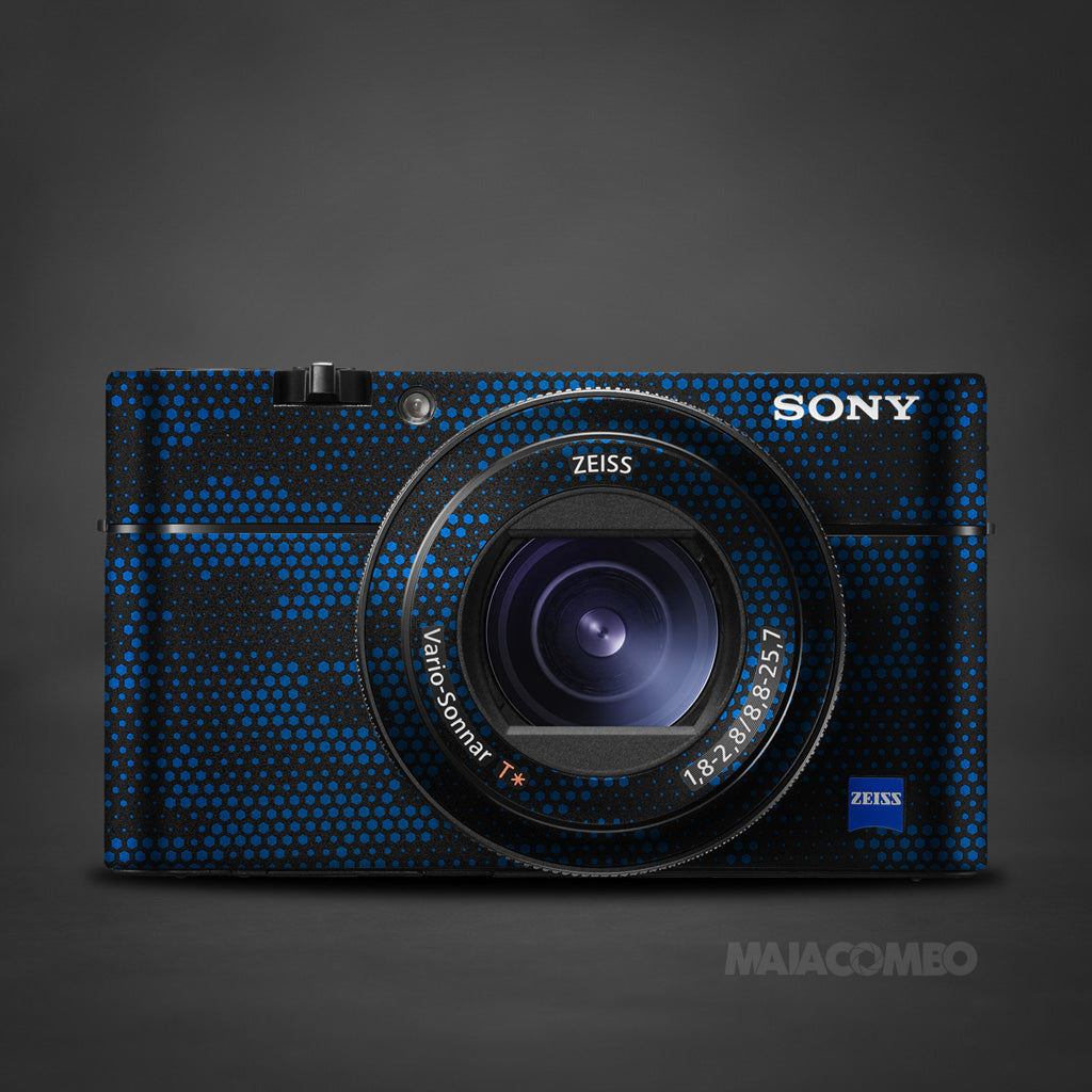 SONY RX100 VM5/SONY RX100 M5A Camera Skin/ Wrap - Blue SONY RX100 VM5/SONY RX100 M5A Camera Skin/ Wrap - Blue