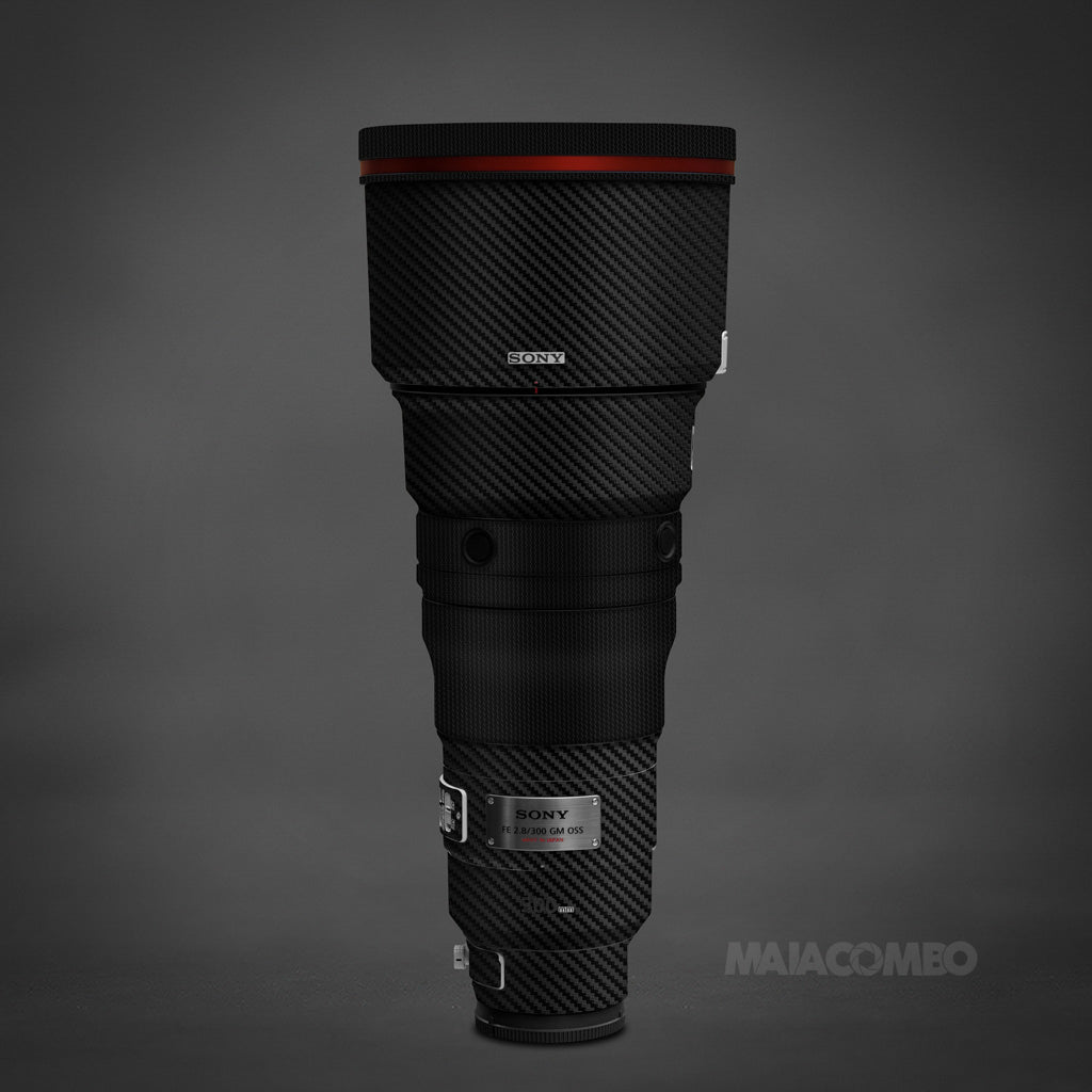 Rolanpro Custodia Mimetica Impermeabile Per Sony FE 300mm F2.8 GM OSS – Protezione Antiurto, Con Finestre Per Controlli, Nero