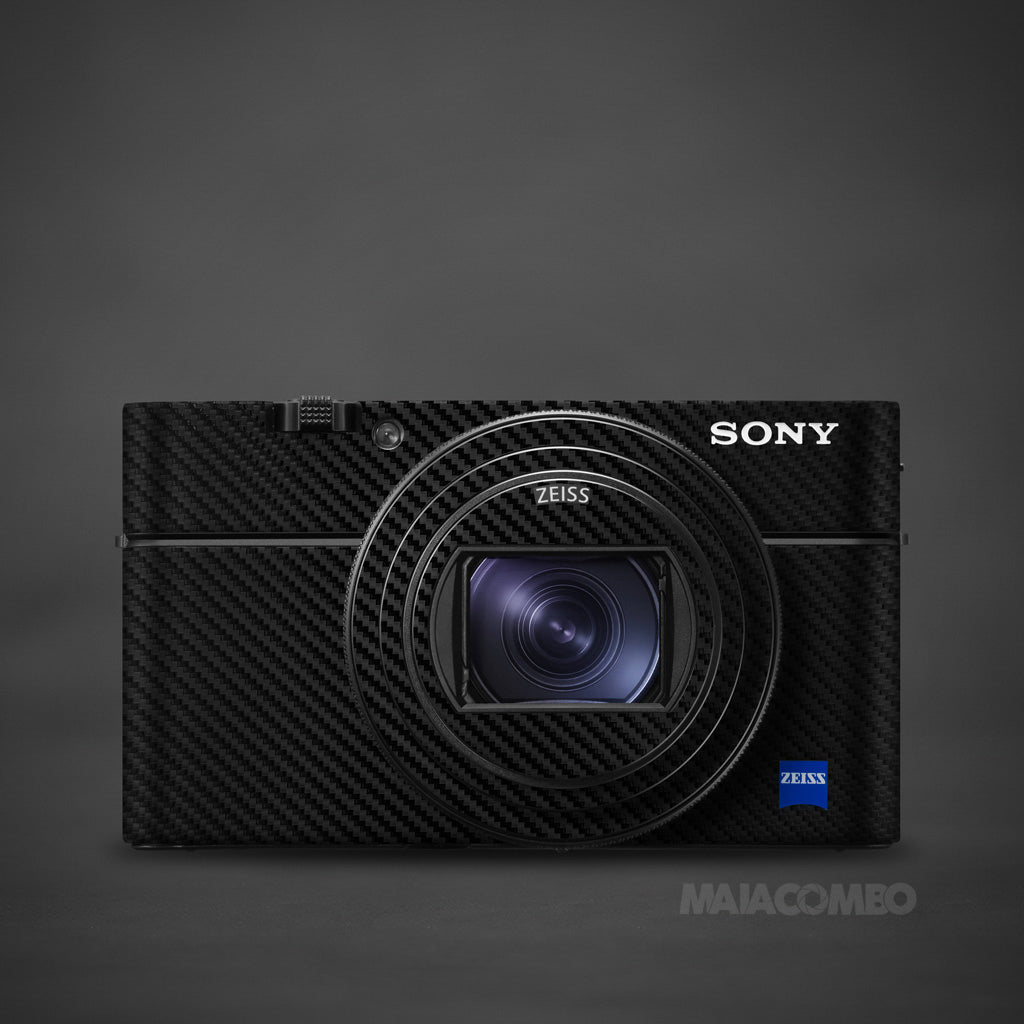 SONY RX100 M3 Camera Skin/ Wrap - Black Carbon / Matrix