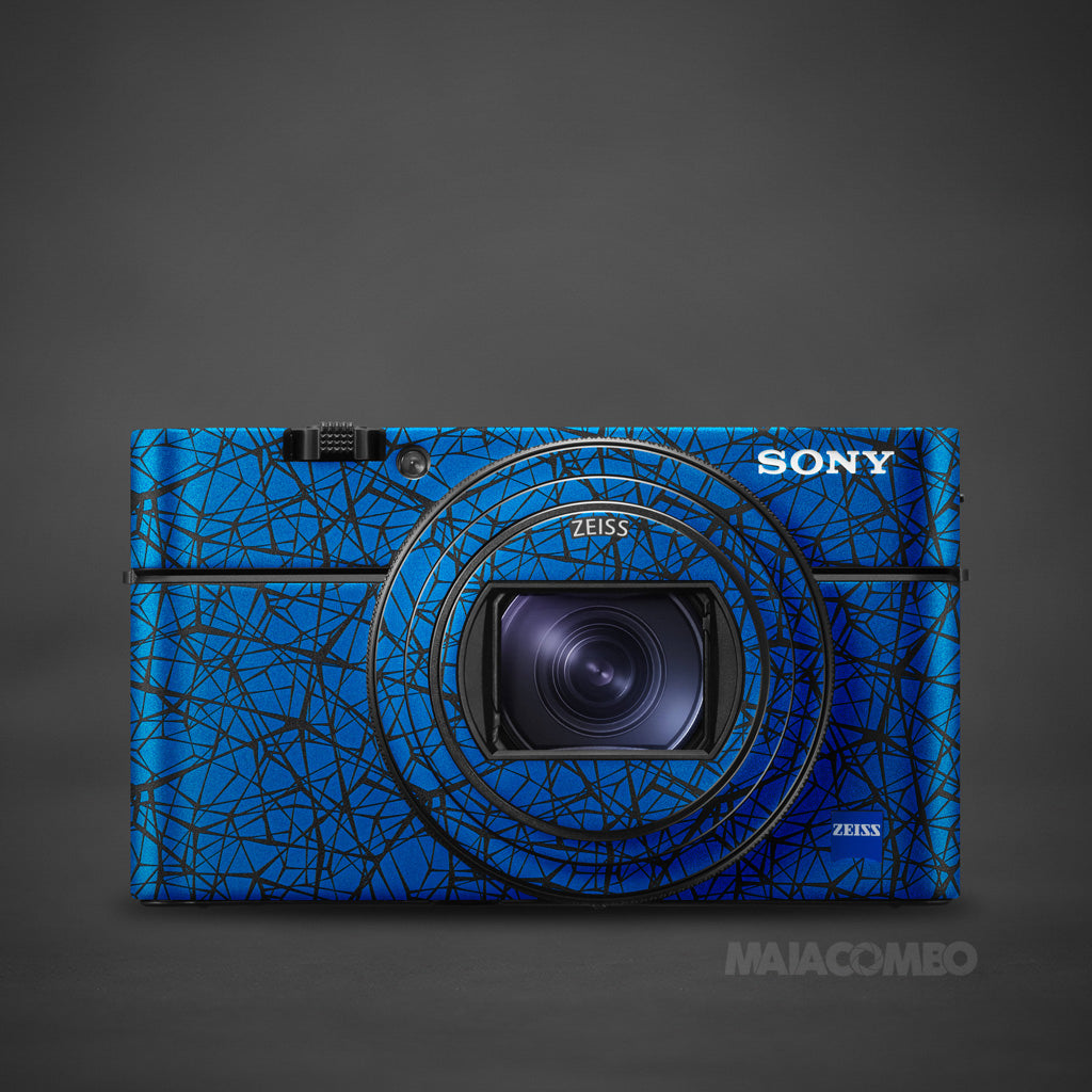 SONY RX100 VII M7 Camera Skin/ Wrap - Dark Camo / Matrix - Maiacombo