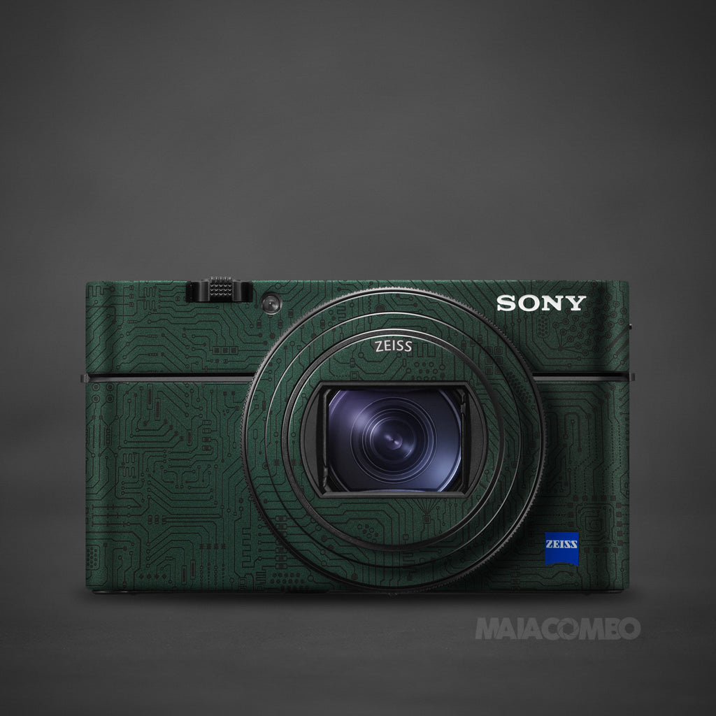 SONY RX100 VII M7 Camera Skin/ Wrap - Green Electric / Matrix 