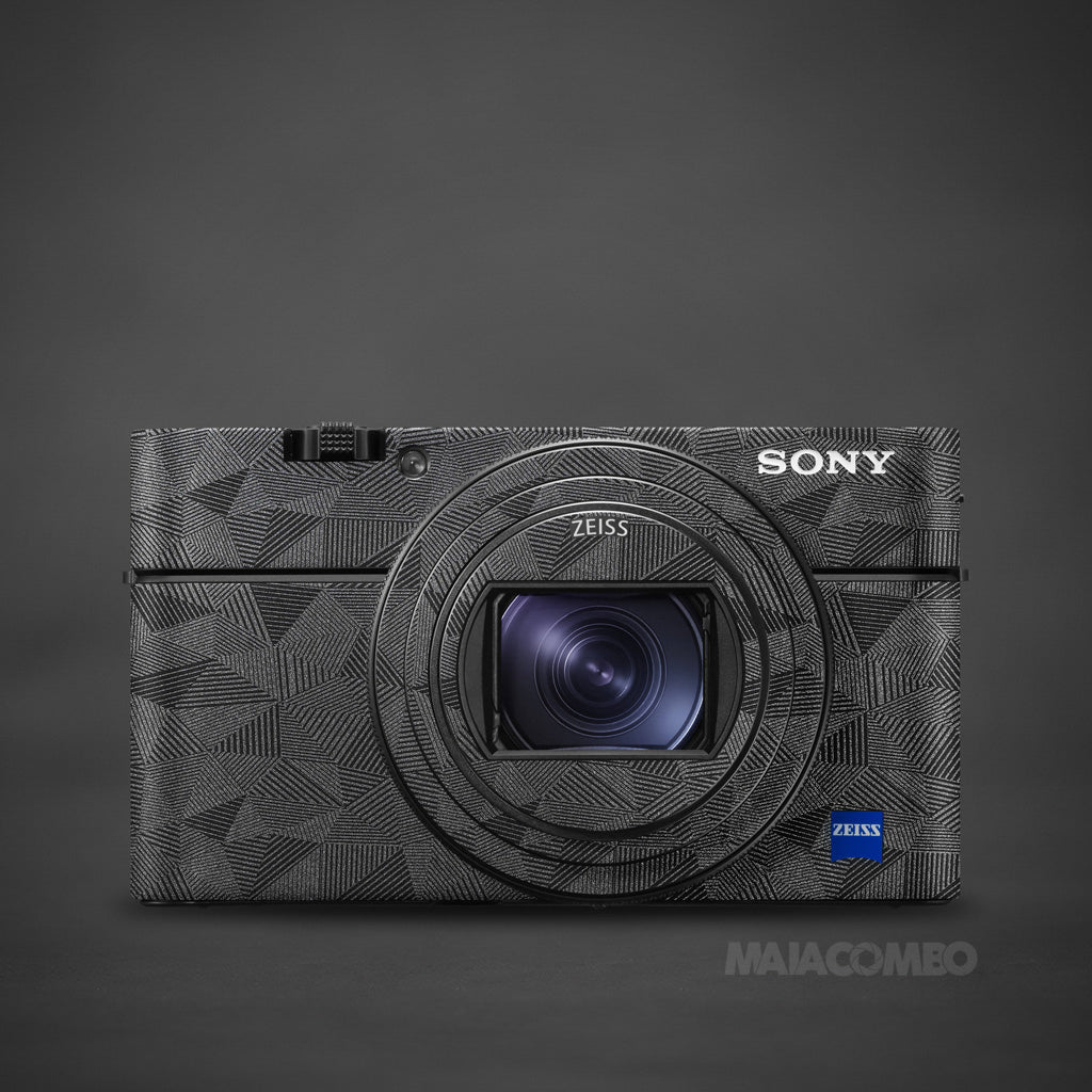SONY RX100 VII M7 Camera Skin/ Wrap - Dark Camo / Matrix - Maiacombo