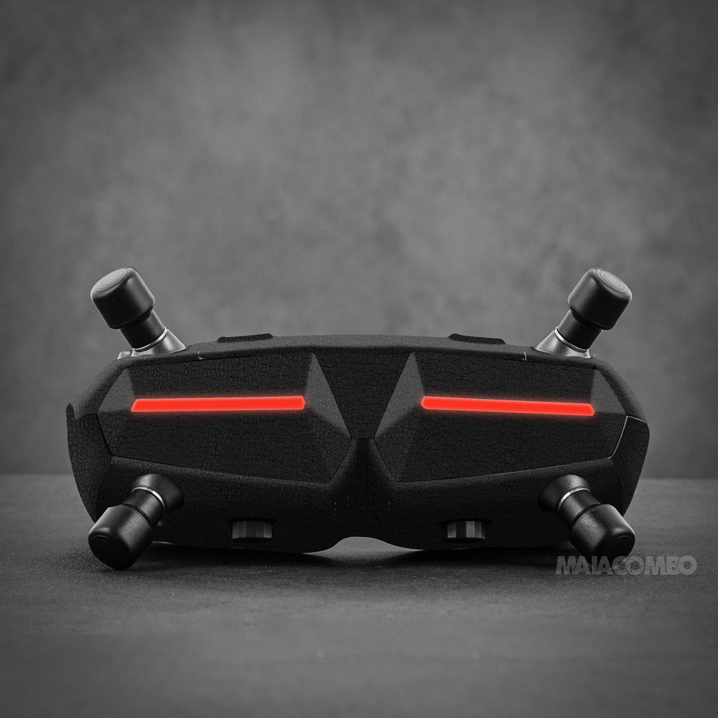 walksnail goggles x analog adapter Walksnail Avatar HD Goggles X Skin/ Wrap Black Electric