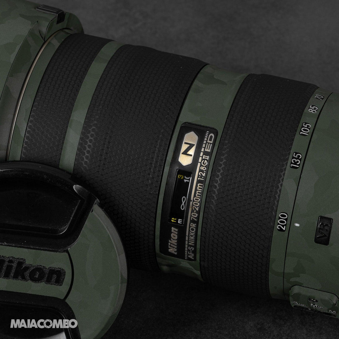 Nikon AF-S 70-200mm F2.8G ED VR II (6th) Lens Skin - MAIACOMBO